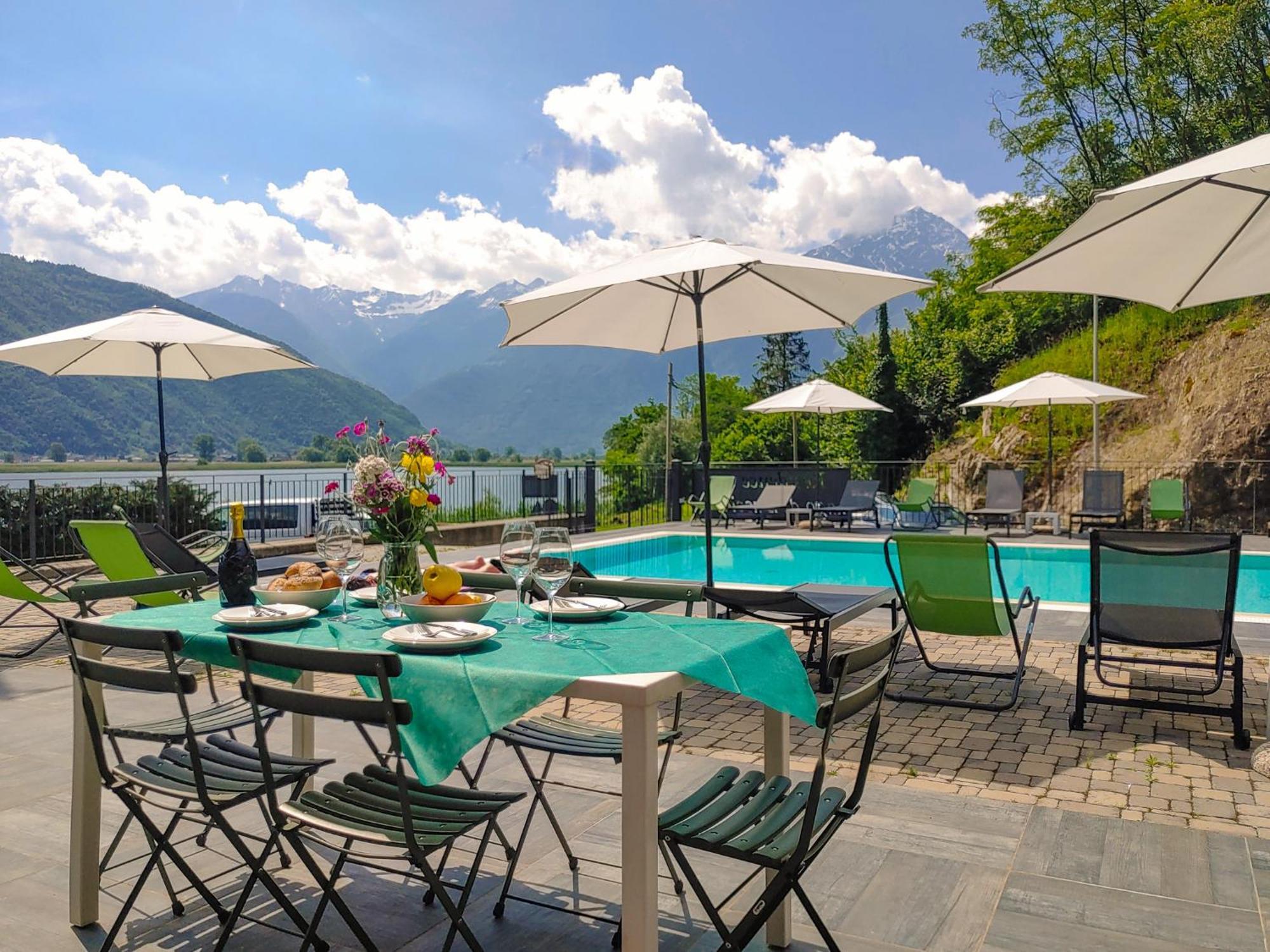 Dascio Emotion Ferienwohnung Mit Terrasse Am See ภายนอก รูปภาพ