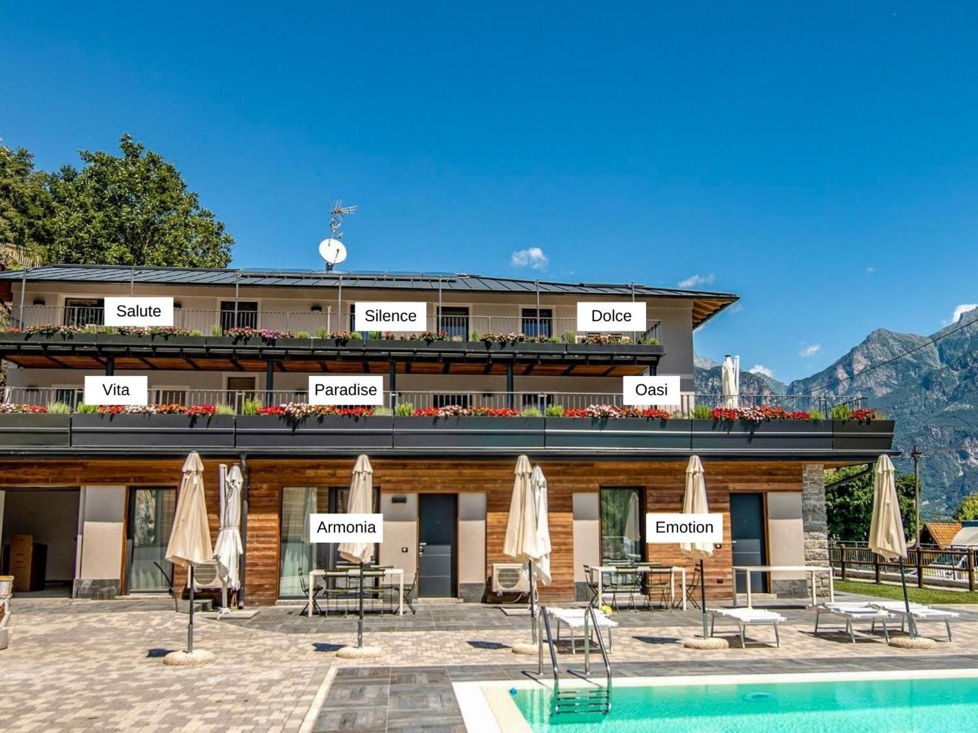 Dascio Emotion Ferienwohnung Mit Terrasse Am See ภายนอก รูปภาพ